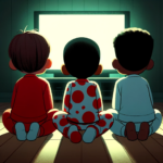 kids watching tv